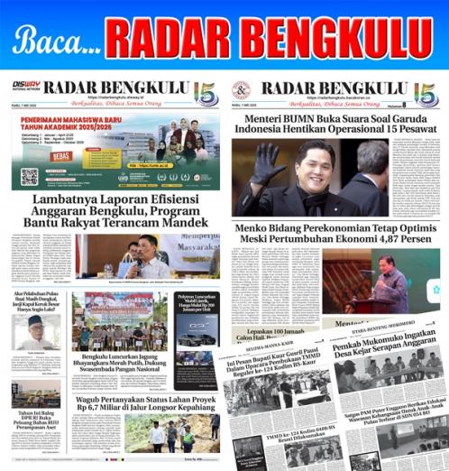 RADAR BENGKULU, 7 MEI 2025