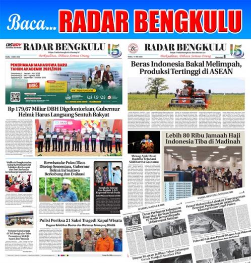 RADAR BENGKULU, 14 MEI 2025