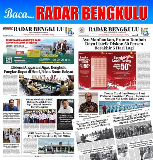 RADAR BENGKULU, 20 MEI 2025