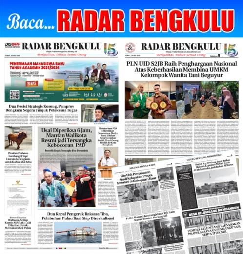 RADAR BENGKULU, 23 MEI 2025