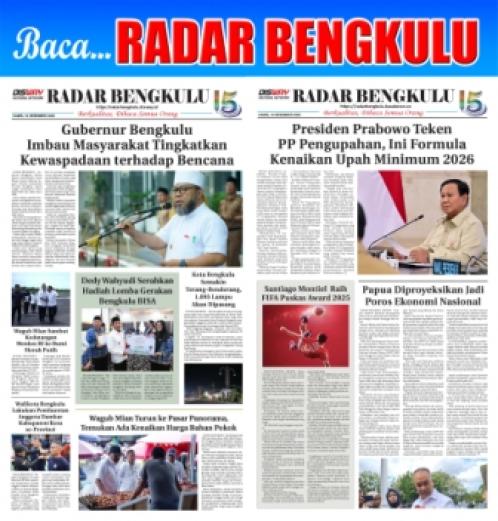 RADAR BENGKULU, 18 DESEMBER 2025