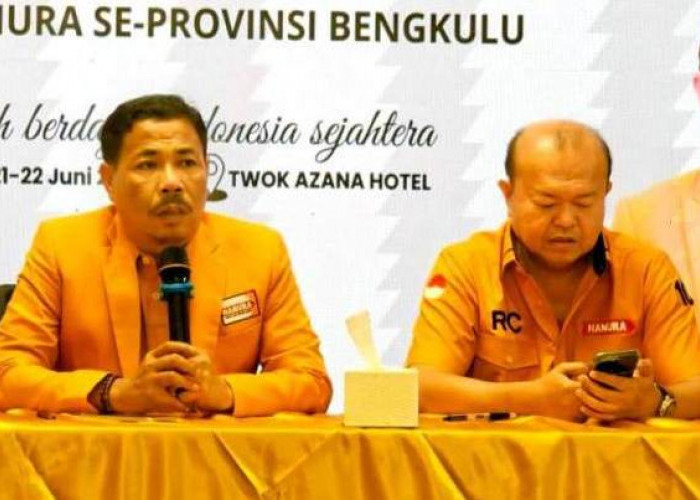 Usin Sembiring Kembali Menjadi Nakhoda Hanura Bengkulu, Siapkan Mesin Jelang 2029