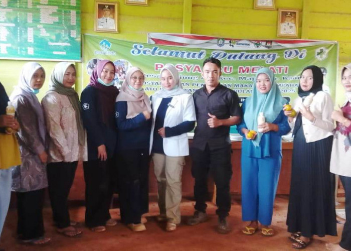 Rutin Setiap Bulan, Posyandu Mawar dan Melati Desa Tanjung Aur Fokuskan Perbaikan Gizi Balita dan Lansia