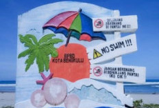 Walikota Bengkulu Imbau Masyarakat Jangan Berenang di Pantai Panjang