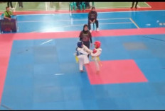 Sabet Medali 100 Persen, Double Kick Atlet Taekwondo Mukomuko Mengagumkan 