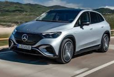 EQE SUV Mercedes-Benz,  Mobil Listrik Mewah Sematkan Fitur Rear Axle Steering dan  Kecepatan Mencapai  566km