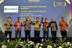 Bank Bengkulu Raih Kembali Penghargaan TOP BUMD 2024