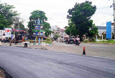 Pemkot Aspal Mulus Jalan Kota, Simpang Kampung Bali & Jembatan Rawa Makmur Mulus