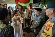 Situasi Perayaan Malam Tahun Baru di Bengkulu Aman