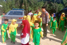 Warnai Hari Sumpah Pemuda, Polsek Sungai Rumbai Gelar Police Goes To School