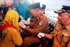 211 Pos dan 15 Puskesmas Menggelar Pekan Imunisasi Nasional  Polio di Kabupaten Kaur