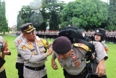 Ratusan Personil Disiapkan Polres BS Demi Pengamanan Pemilu 2024
