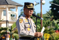 Polres Bengkulu Selatan Gelar Apel Pergeseran Personel PAM TPS