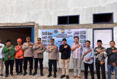 Dukung Program MBG, Bupati Arie Dampingi Kapolda Bengkulu Tinjau Progres Dapur SPPG