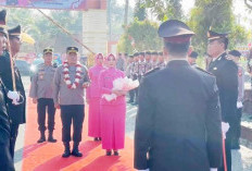 Pisah Sambut Kapolres Kaur Penuh Haru