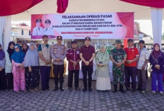 Dibuka Bupati Bengkulu Utara, Operasi Pasar Murah di Padang Jaya Diserbu Warga