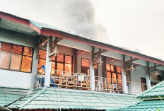 Pembangunan SMKN 3 Kota Bengkulu Setelah Kebakaran Masih Berproses