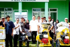 30 Poktan di Bengkulu Utara Terima Bantuan Alat Mesin Pertanian
