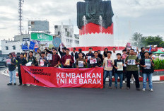 Aksi Diam Rakyat Sipil Bengkulu Menuntut Pengembalian TNI ke Barak, Tolak RUU TNI