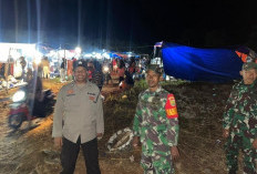 Sinergitas TNI-Polri, Anggota Polsek Ketahun Lakukan Blue Sky Patrol
