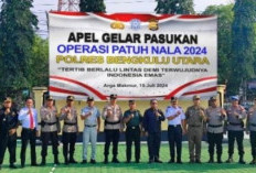 Apel Gelar Pasukan, Operasi Patuh Nala 2024 Polres Bengkulu Utara Dimulai