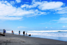 Pedagang dan Pengunjung Pantai Panjang Keluhkan Sampah