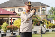Polres Bengkulu Selatan Pimpin Apel Pengamanan Malam Natal dan Tahun Baru
