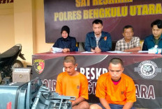 Curi Mesin Kapal Nelayan BU, Dua Warga Pondok Kelapa Diamankan Reskrim Polres BU