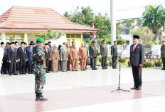 Wakil Gubernur Bengkulu, Rosjonsyah Pimpin Peringatan Hari Pahlawan di Makam Pahlawan Balai Buntar Bengkulu