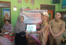 Pemdes Pagar Ruyung Sukses Salur BLT DD  Bulan Januari-Juni dan Titik Nol Pembangunan