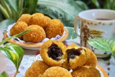 Resep Membuat Bola-Bola Pisang Coklat Lumer Super Mudah