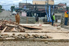 Pembangunan Jembatan Kebun Tebeng Sudah 75%