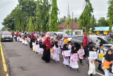 SIT Al-Kautsar Mukomuko Gelar Pawai Sambut Ramadhan 1445 Hijiriah 