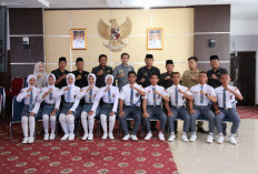 10 Capaskibra Tingkat Provinsi Bengkulu Menghadap Bupati Kaur