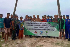 TNI-Polri dan Masyarakat Tanam 150 Pohon Demi Menjaga Keberlangsungan Lingkungan