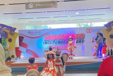 Lomba Fashion Show HUT ke-80 RI di Bencoolen Mall Berlangsung Meriah
