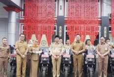 Pemkab Bengkulu Utara Bagikan Kendaraan Operasional Lurah