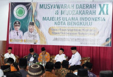 Walikota Hadiri Musda XI dan Mudzakarah MUI Kota Bengkulu