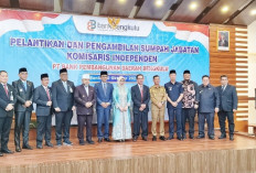 Pelantikan Komisaris Independen Bank Bengkulu