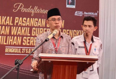 KPU Bengkulu Selesaikan Tahap Awal Pendaftaran Bacalon Gubernur, Siap Verifikasi Berkas