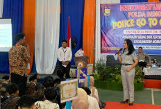 Jasa Raharja Sosialisasikan Safety Campaign dalam kegiatan Police Goes to Campus di Universitas Hazairin