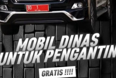 Mobil Dinas untuk Pengantin, Rumah Dinas untuk Bulan Madu