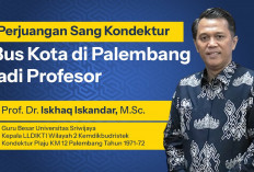 Prof. Iskhaq Iskandar: Perjuangan Sang Kondektur Bus Kota Palembang jadi Guru Besar Universitas Sriwijaya