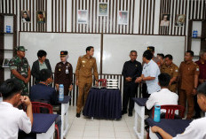 Bupati Kaur Launching Program Makan Bergizi Gratis di SMAN 2 Kaur