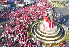 Ribuan Warga Padati Monumen Fatmawati, Semangat Patriotisme Menggelora di Dada