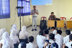 Jasa Raharja Bersama Polres Bengkulu Utara Sosialisasi PPKL di SMPN 3 Bengkulu Utara