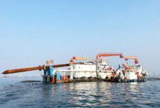 Pengerukan Alur Pulau Baai Tahap II Dimulai, Target Kedalaman Capai 12 Meter