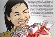 ASN Provinsi Bengkulu Tersenyum Lebar, Gaji ke-13 dan Gaji Juni Cair Bersamaan