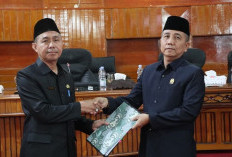 Bupati Bengkulu Selatan Menerima Rekomendasi dari LKPj Tahun 2025