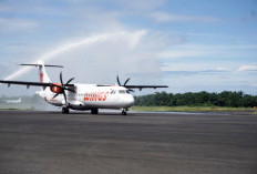 Bawa 72 Penumpang, Wings Air Kembali Mengudara di Bengkulu